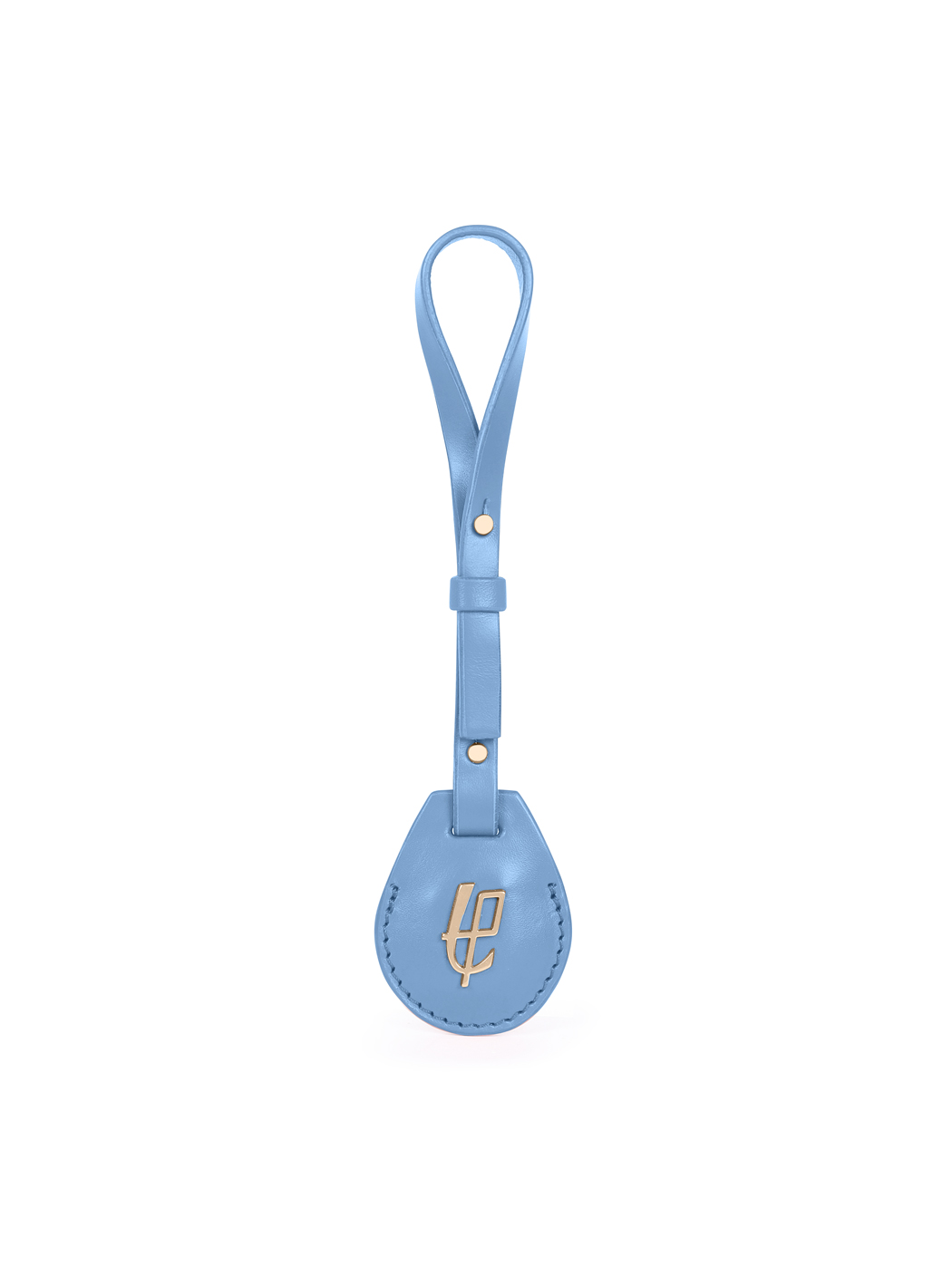 Crescent Hobo Shoulder Chain Bag Clara Sky Blue