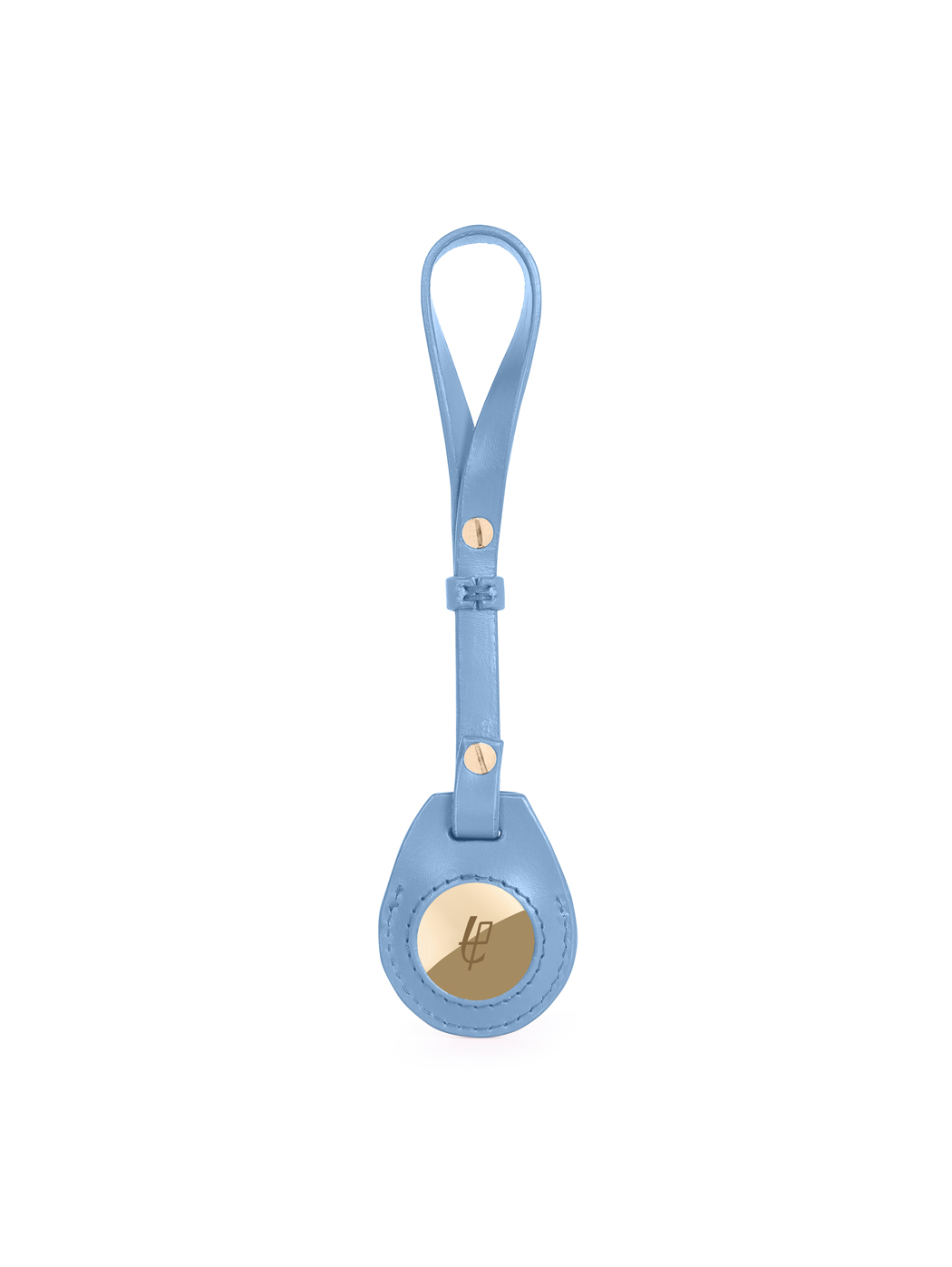 Crescent Hobo Shoulder Chain Bag Clara Sky Blue