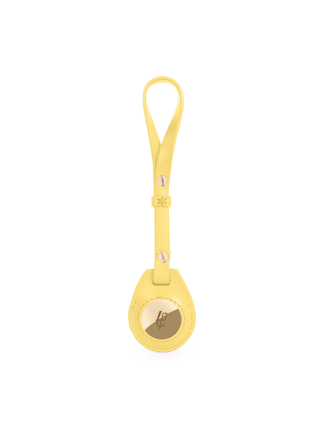 Crescent Hobo Shoulder Chain Bag Clara Lemon Yellow