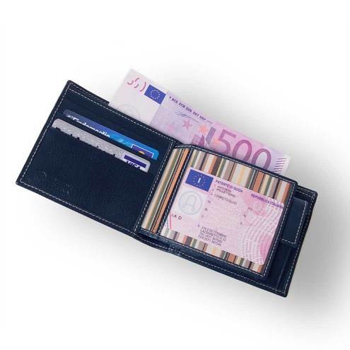 Genuine Leather Credit Card Mens Wallet (5001)
