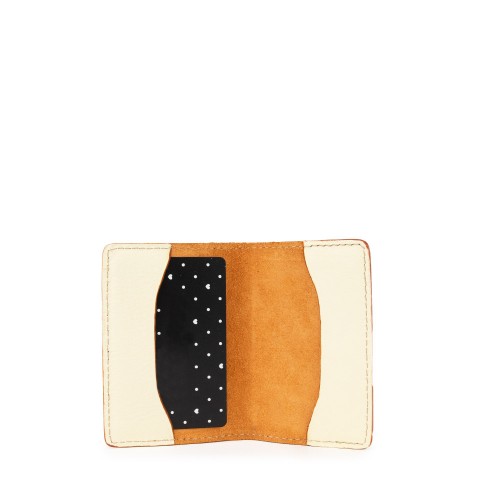 Bi-Fold Card Holder Ivory