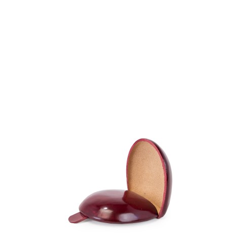 Florentine Tacco Leather Coin Holder Bordeaux