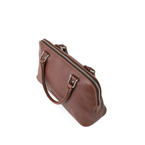 Mini Top Handle Boston Bag Dark brown
