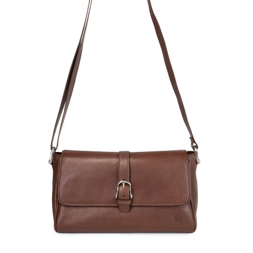 Baguette Crossbody Shoulder Bag Olive green