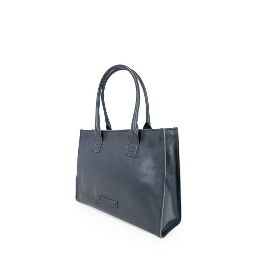 Small East-west Top Handle Handbag Dark brown