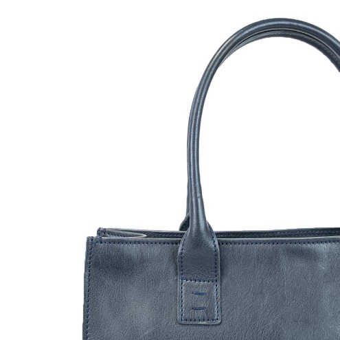 Small East-west Top Handle Handbag Dark brown
