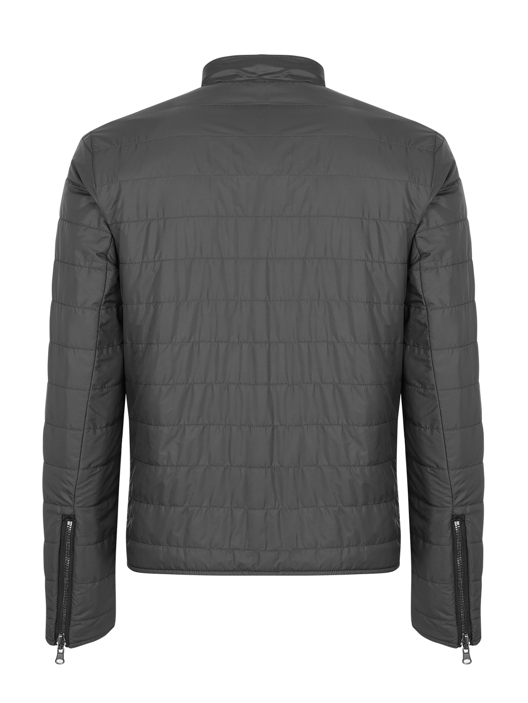 Giacca in pelle reversibile impermeabile - Nero