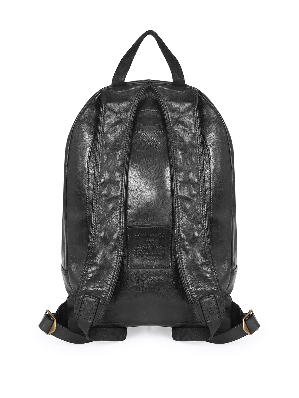 지퍼가 달린 백팩 다크