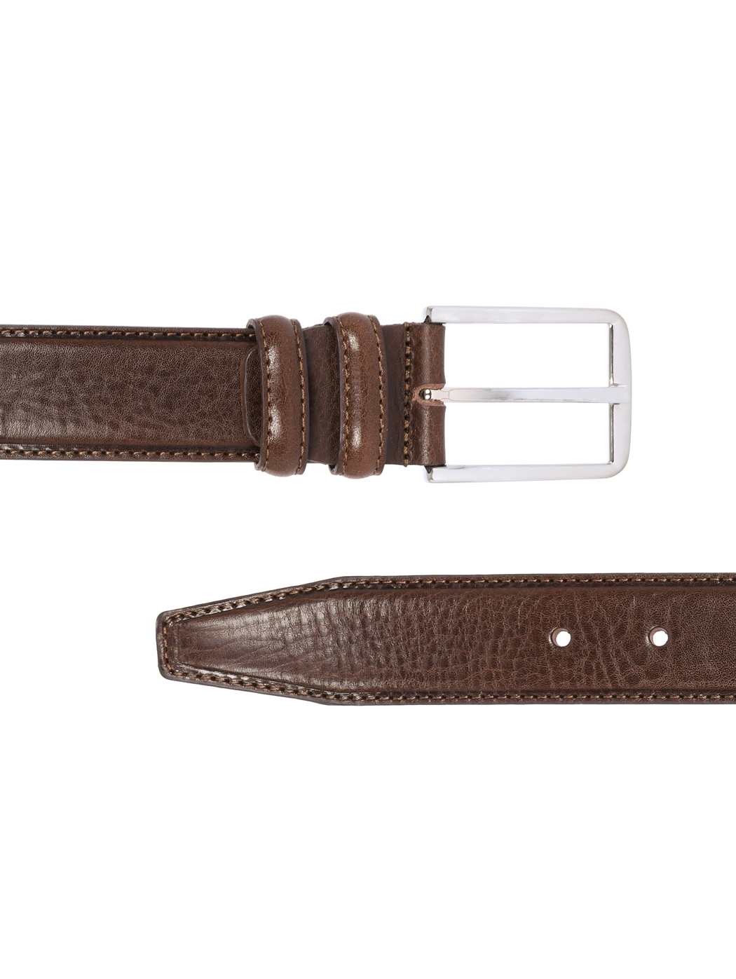 Classic Natural Calf Leather 35mm Dark brown