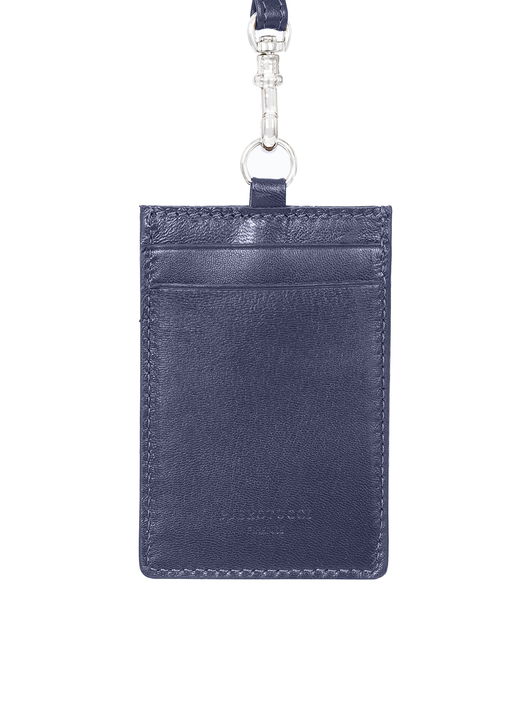 Lanyard Badge Credential Card Holder Navy Blue