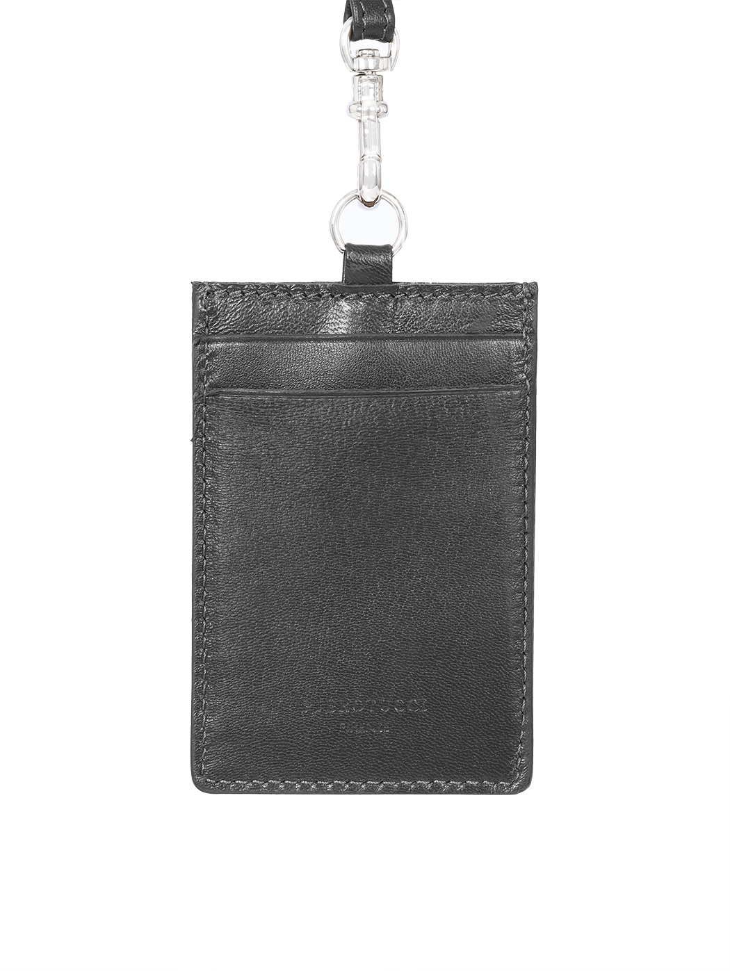 Lanyard Badge Credential Card Holder Black