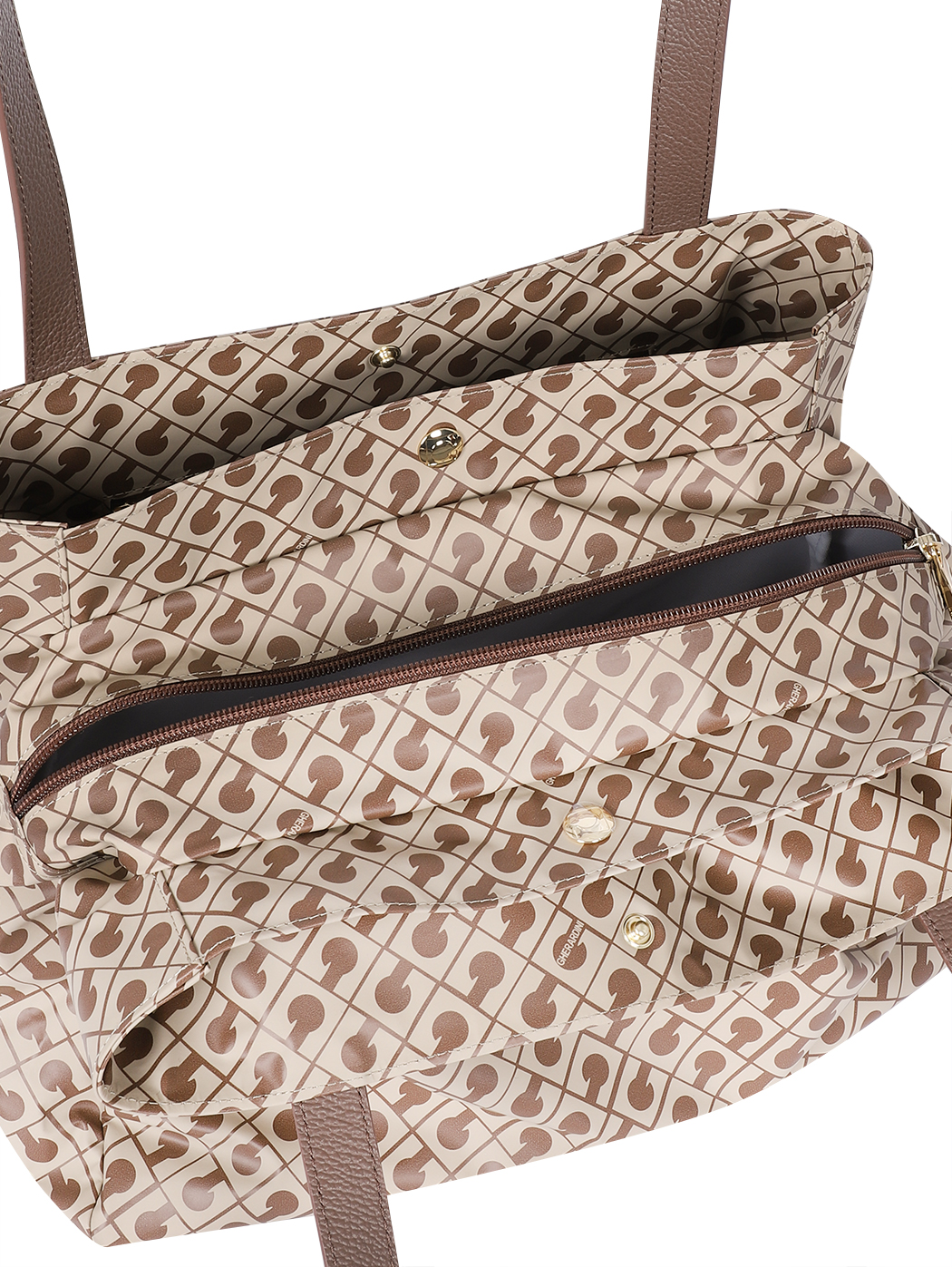 Borsa a spalla Tabacco burro