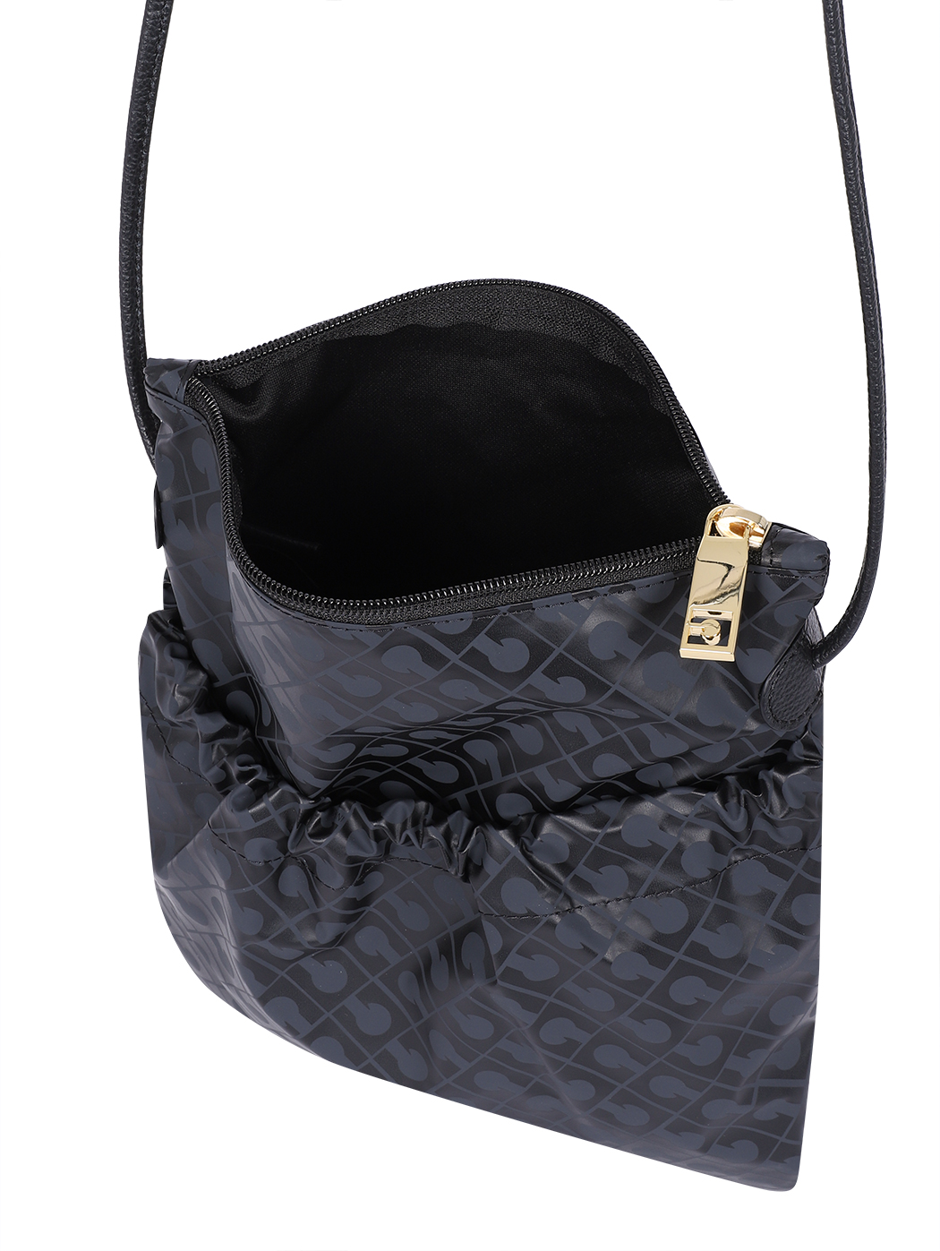 Small Softy Fabric Flat Crossbody Bag Excalibur