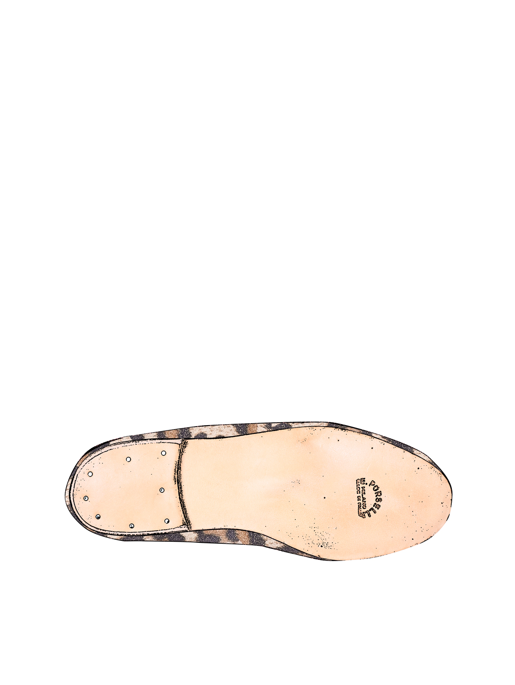 Porselli Stivaletto con Riolto Leopardato scamosciato