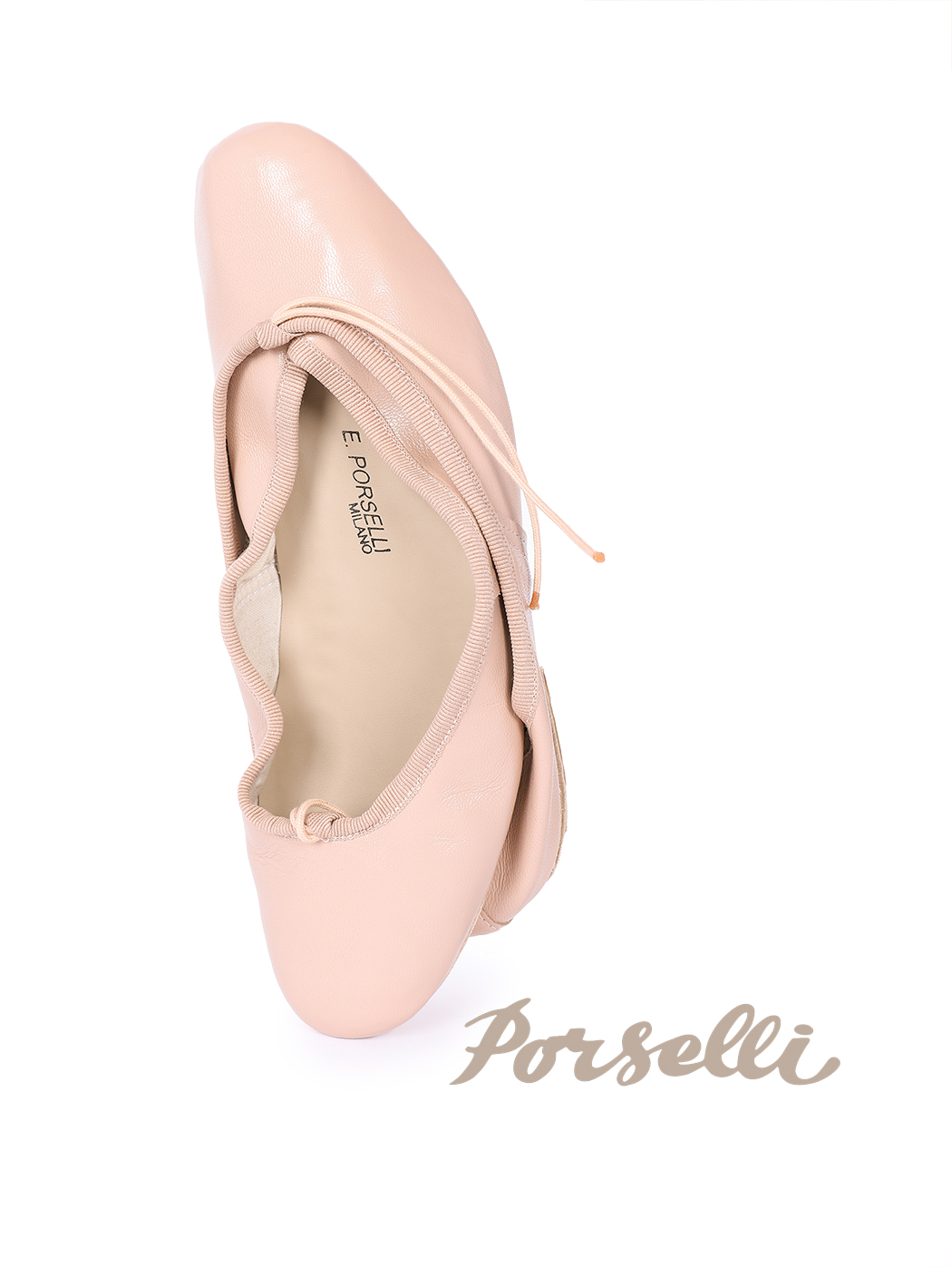 Ballerine DS Bianche con Filo Nero
