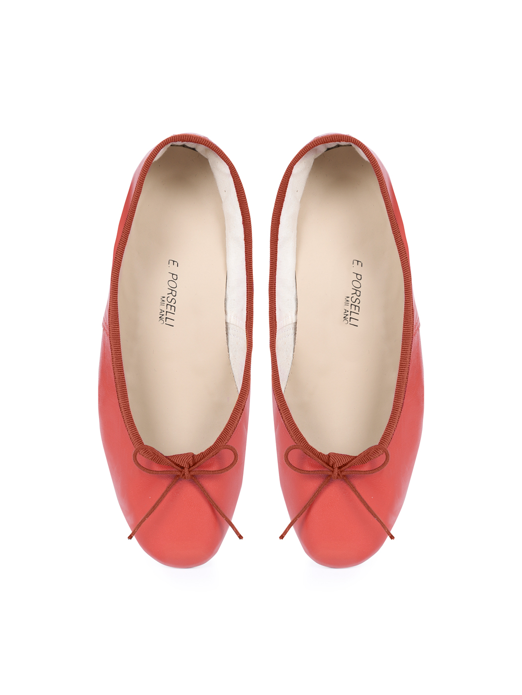Scarpette Ballerine Porselli Destra Sinistra - Terra Cotta
