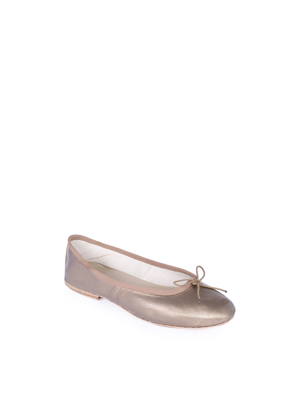 Ballet Flats Bronze Metallic