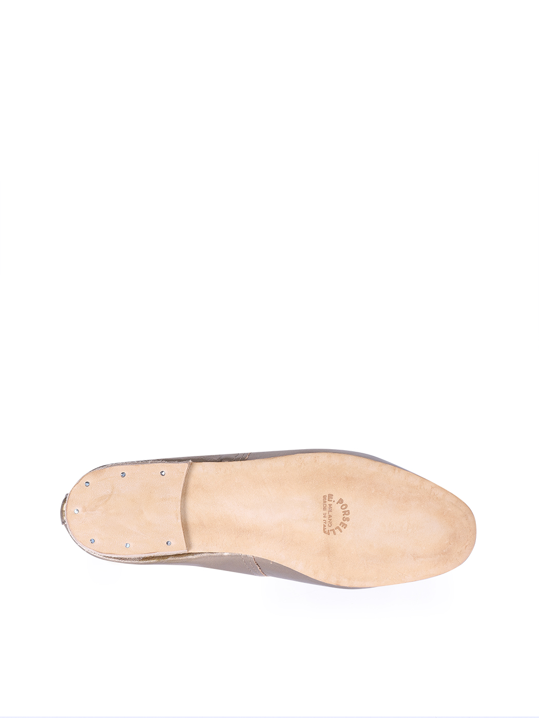 Ballet Flats Bronze Metallic