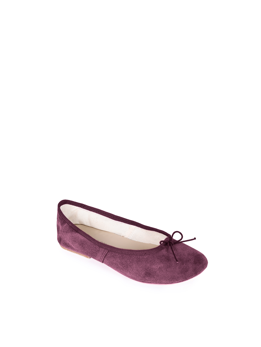 Ballerine DS Bordeaux camoscio