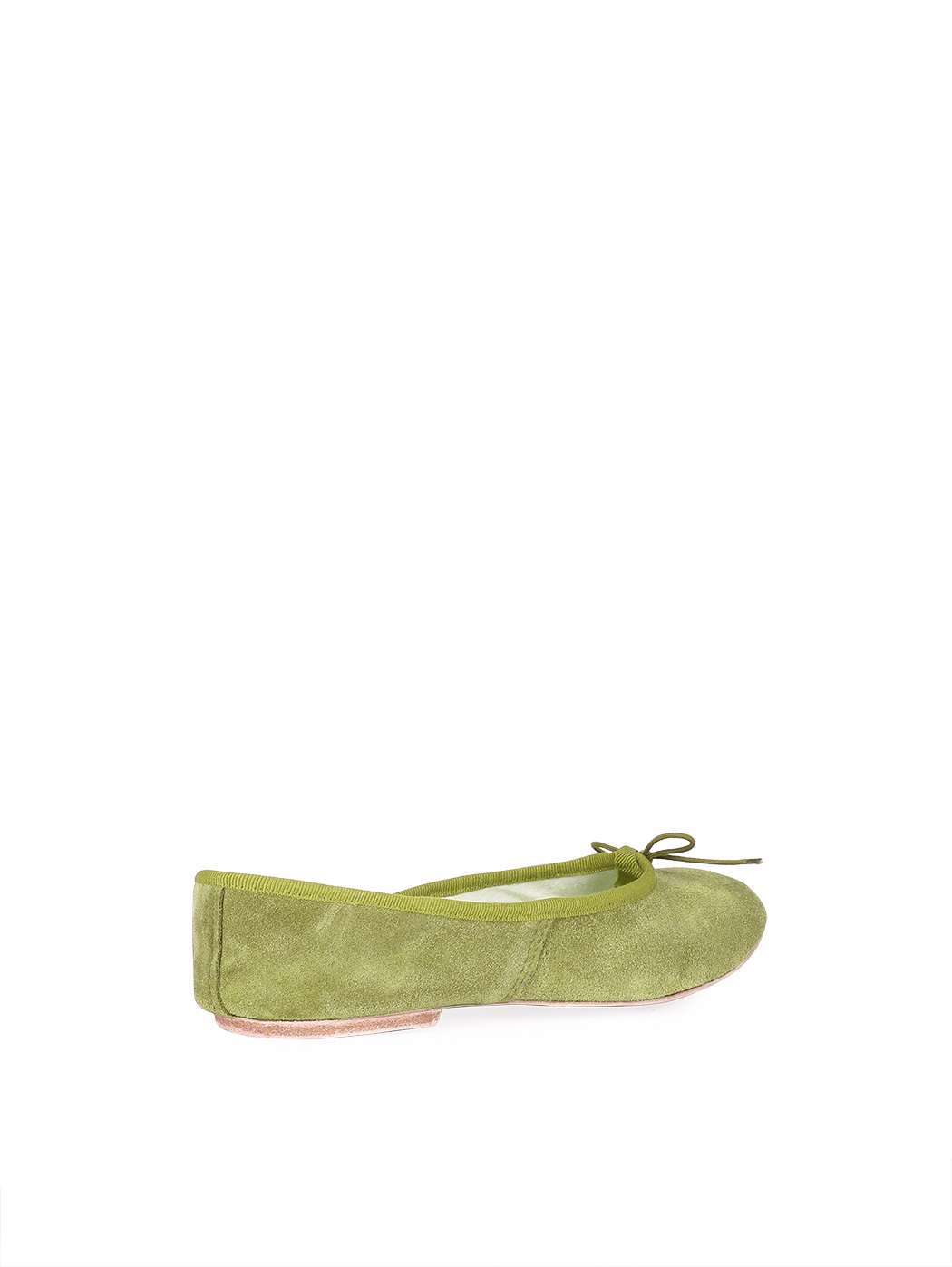 Ballerine DS Verde Oliva camoscio