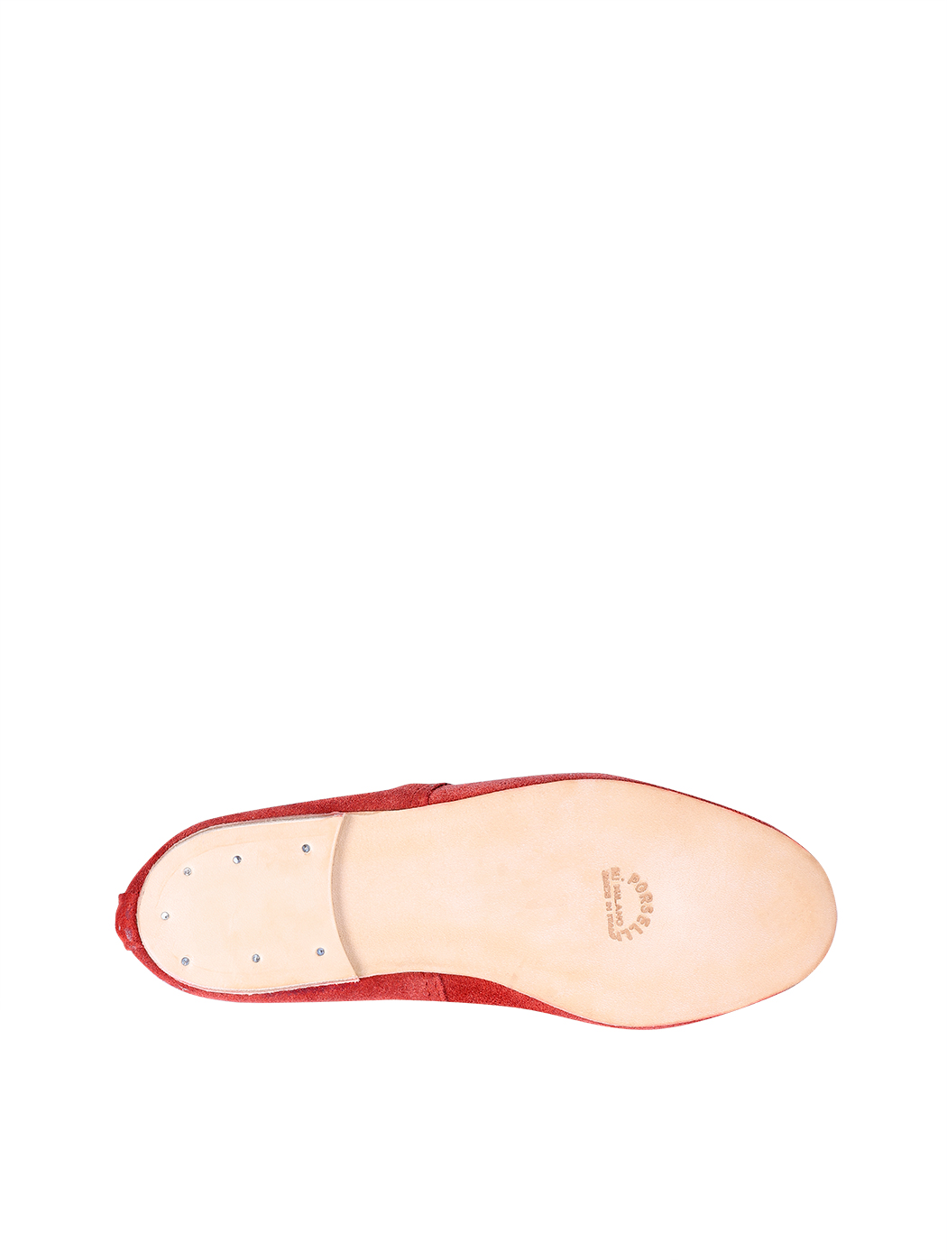 Ballerine DS Rosso Scamosciato