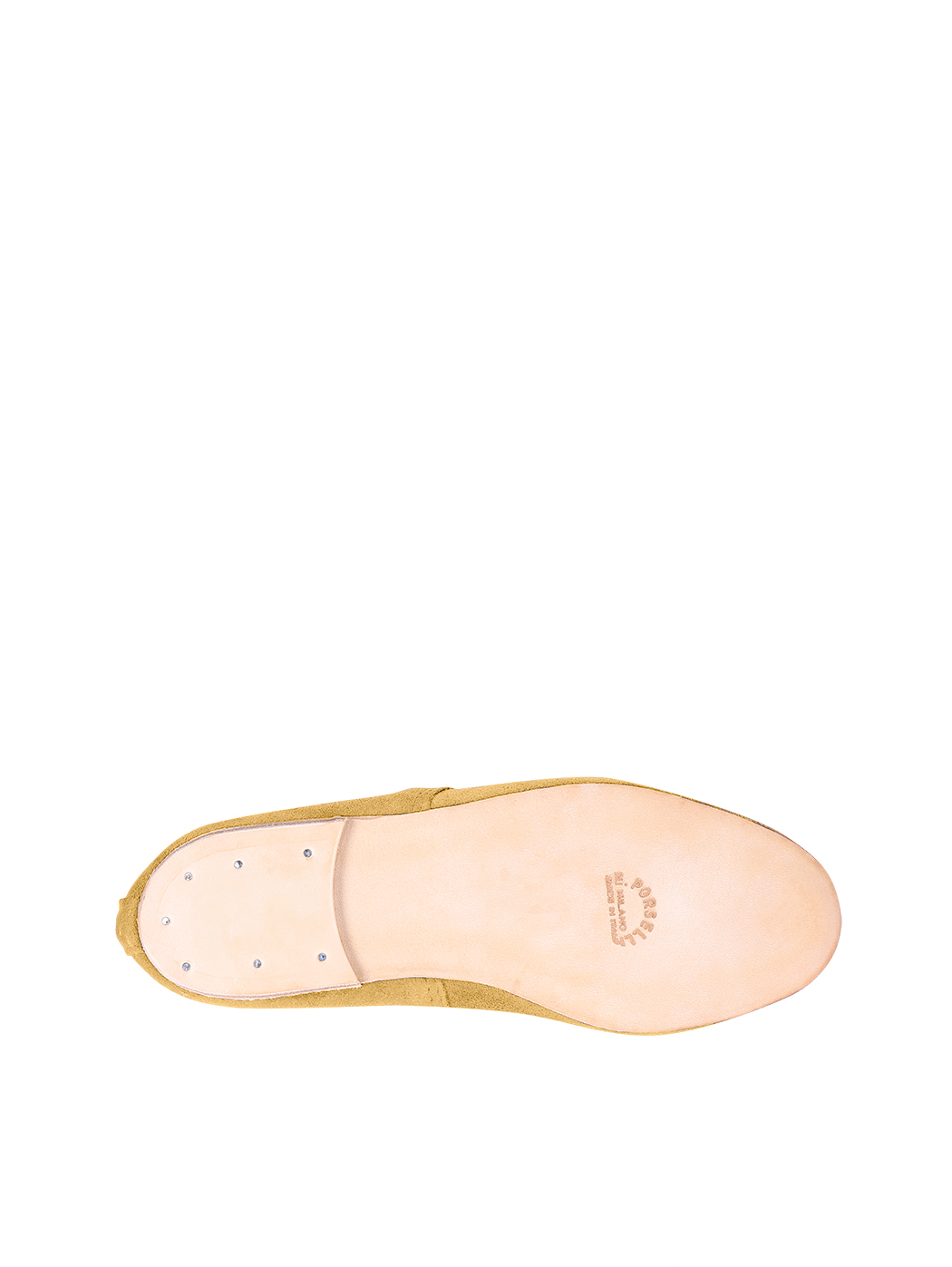 Ballet Flats Mustard Suede