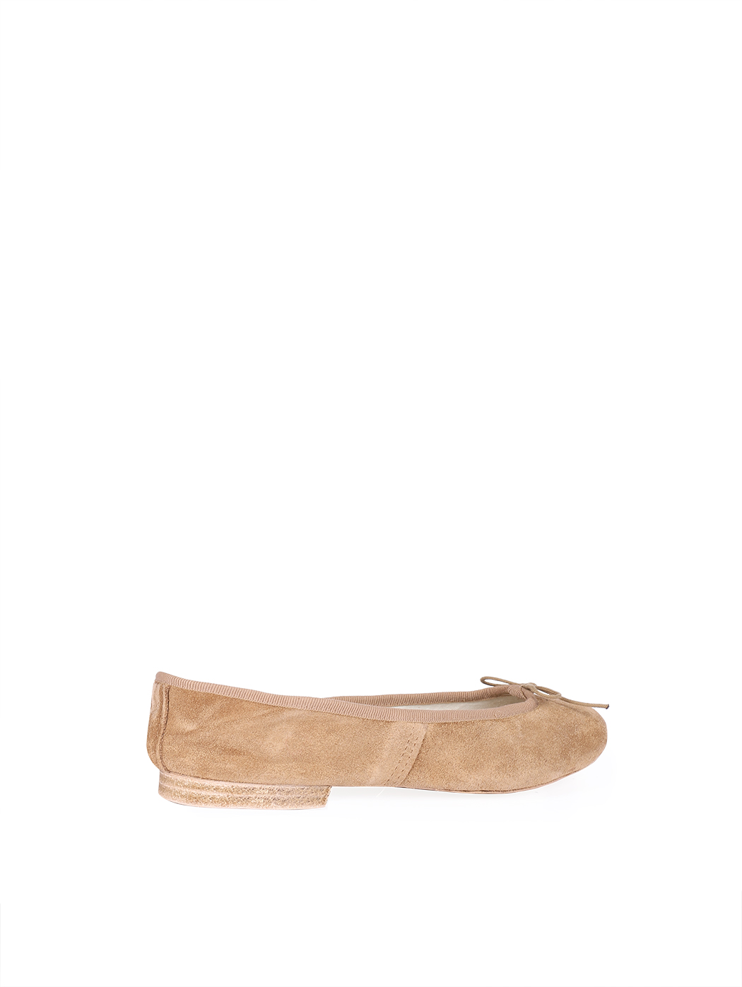 Ballerine DS Marrone Chiaro camoscio - doppio tacco