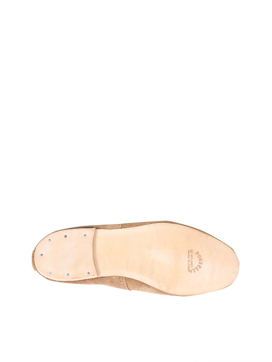 Ballerine DS Marrone Chiaro camoscio - doppio tacco