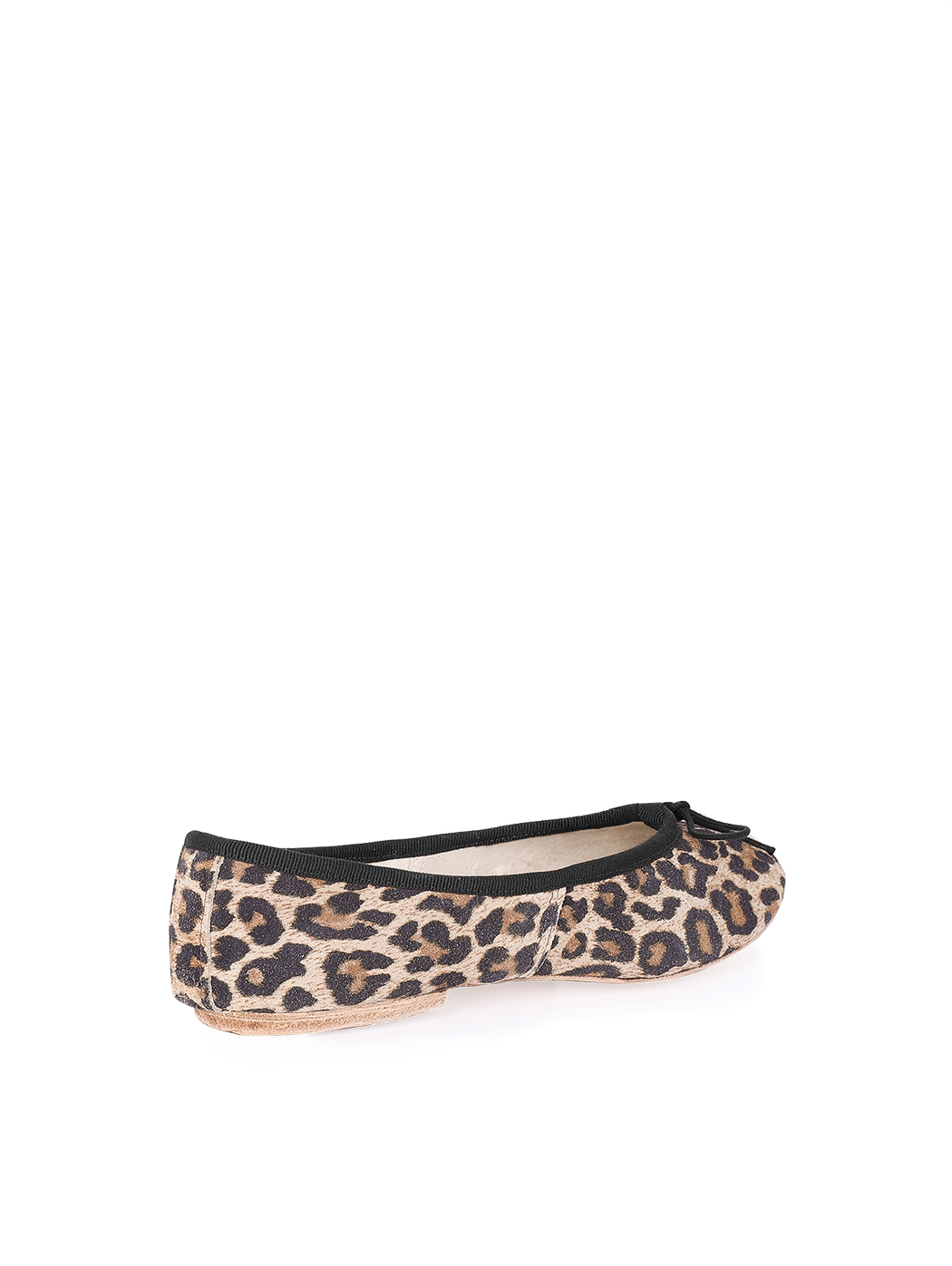 Ballerine DS Leopardate con Filo Nero