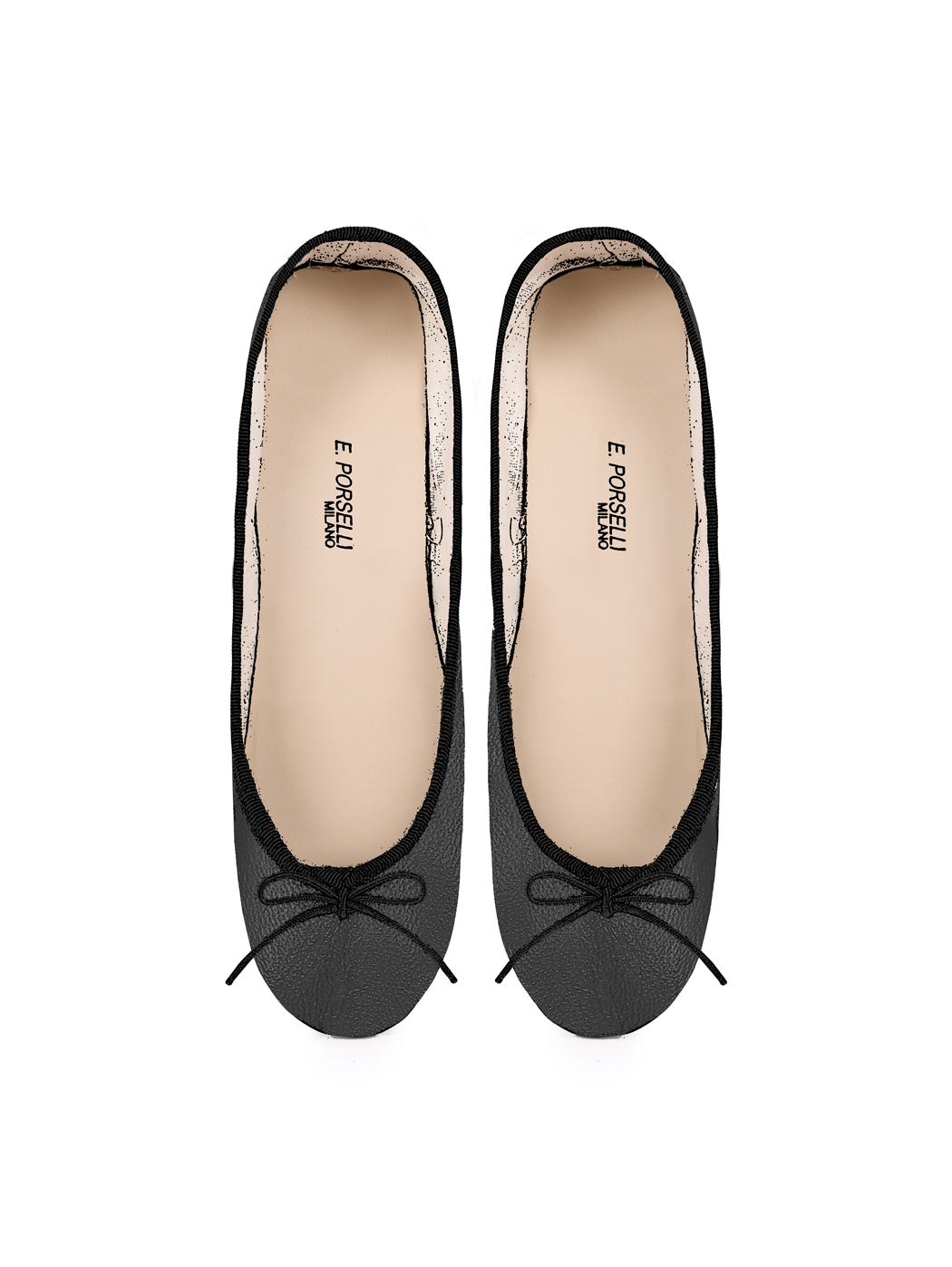 Ballerine Shoes Total Flat Black