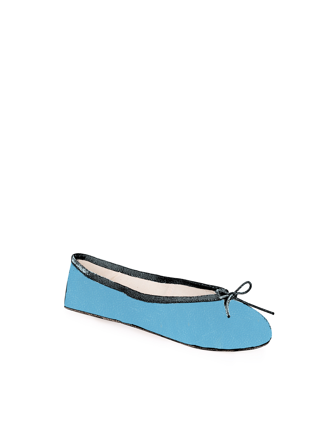 Ballerine Shoes Total Flat Sky Blue