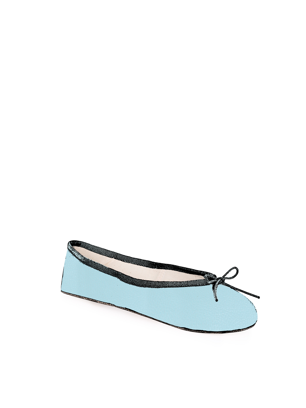 Ballerine Shoes Total Flat Light Blue