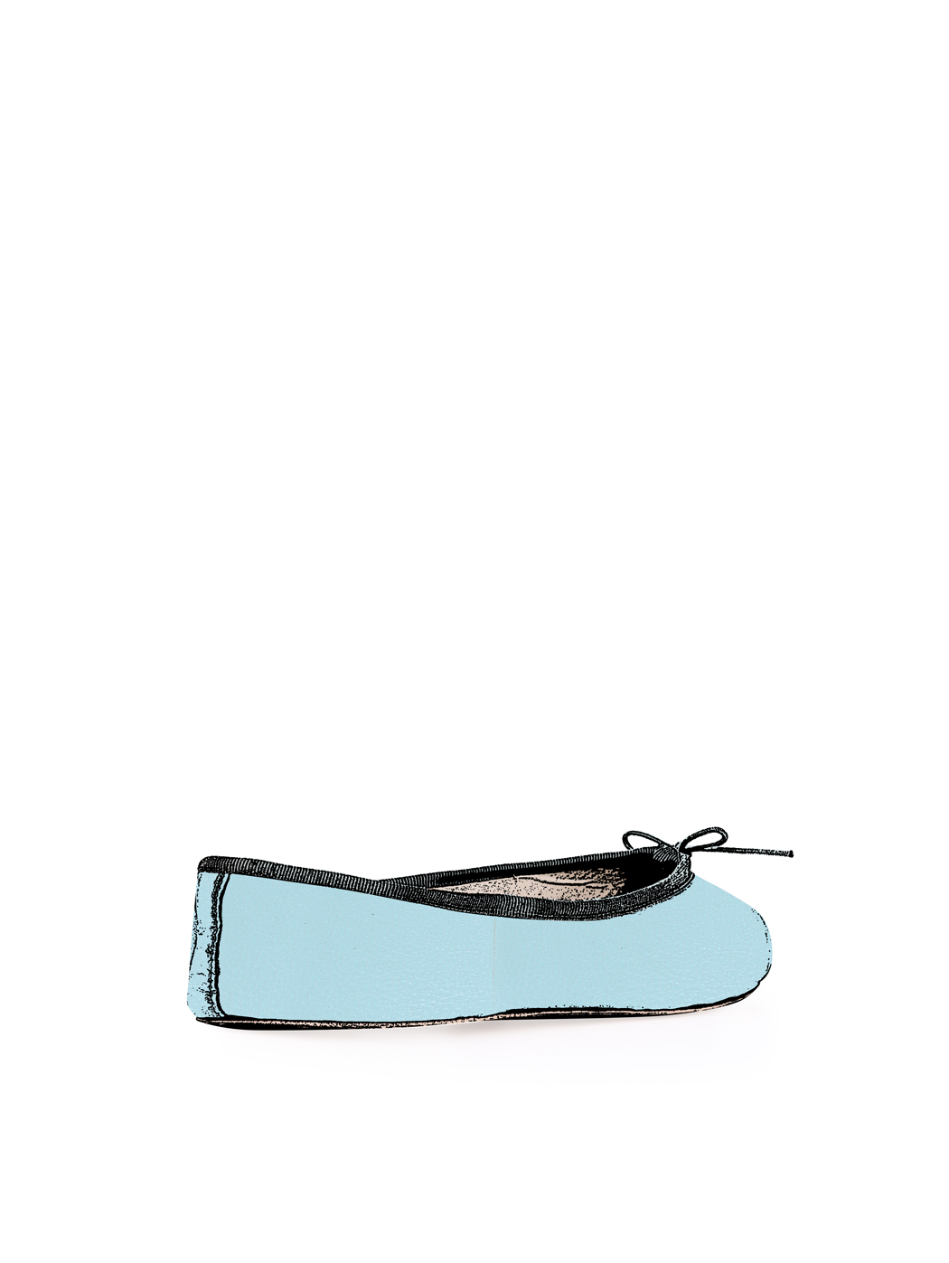 Ballerine Shoes Total Flat Light Blue