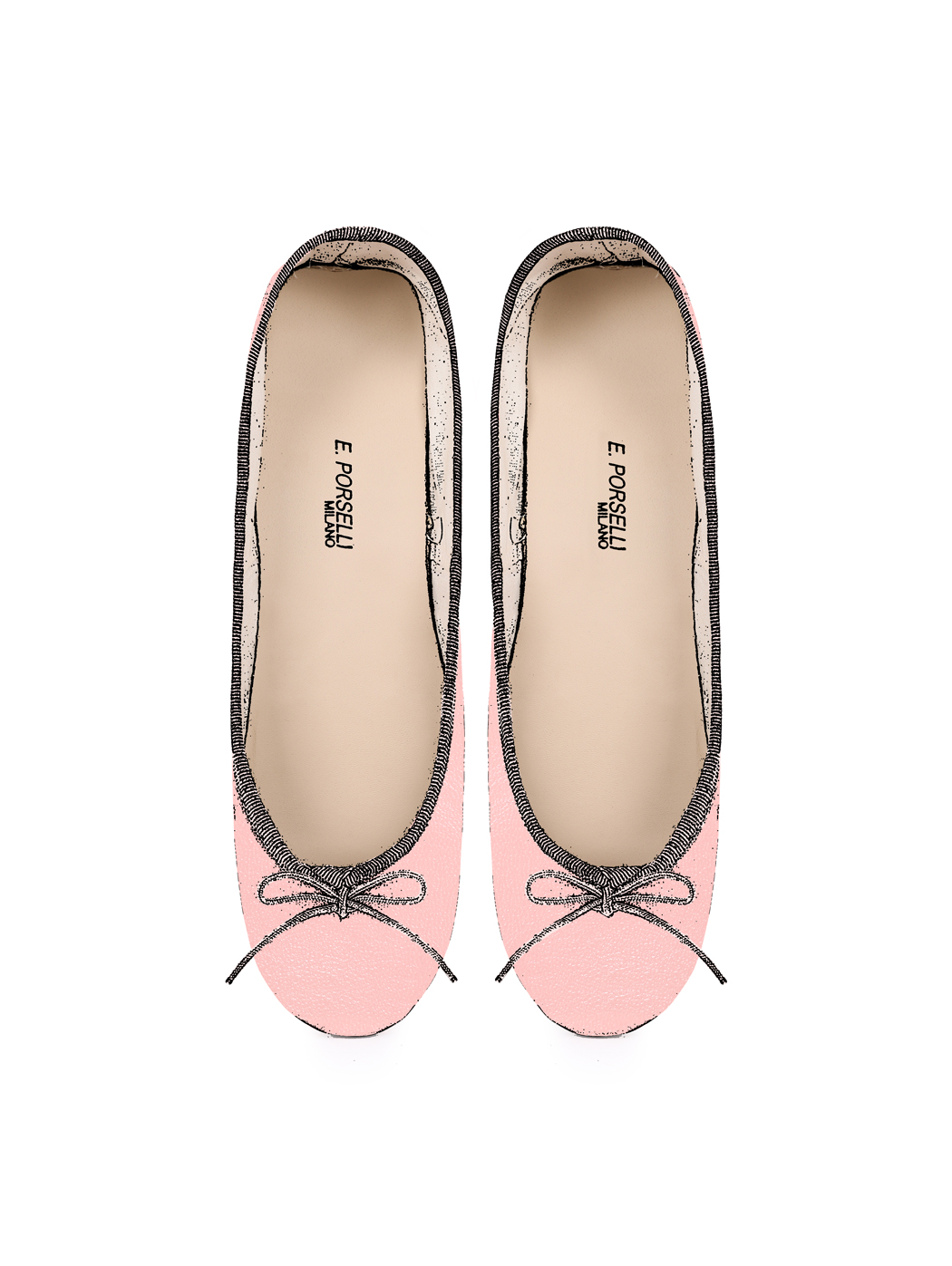 Ballerine Shoes Total Flat Pink