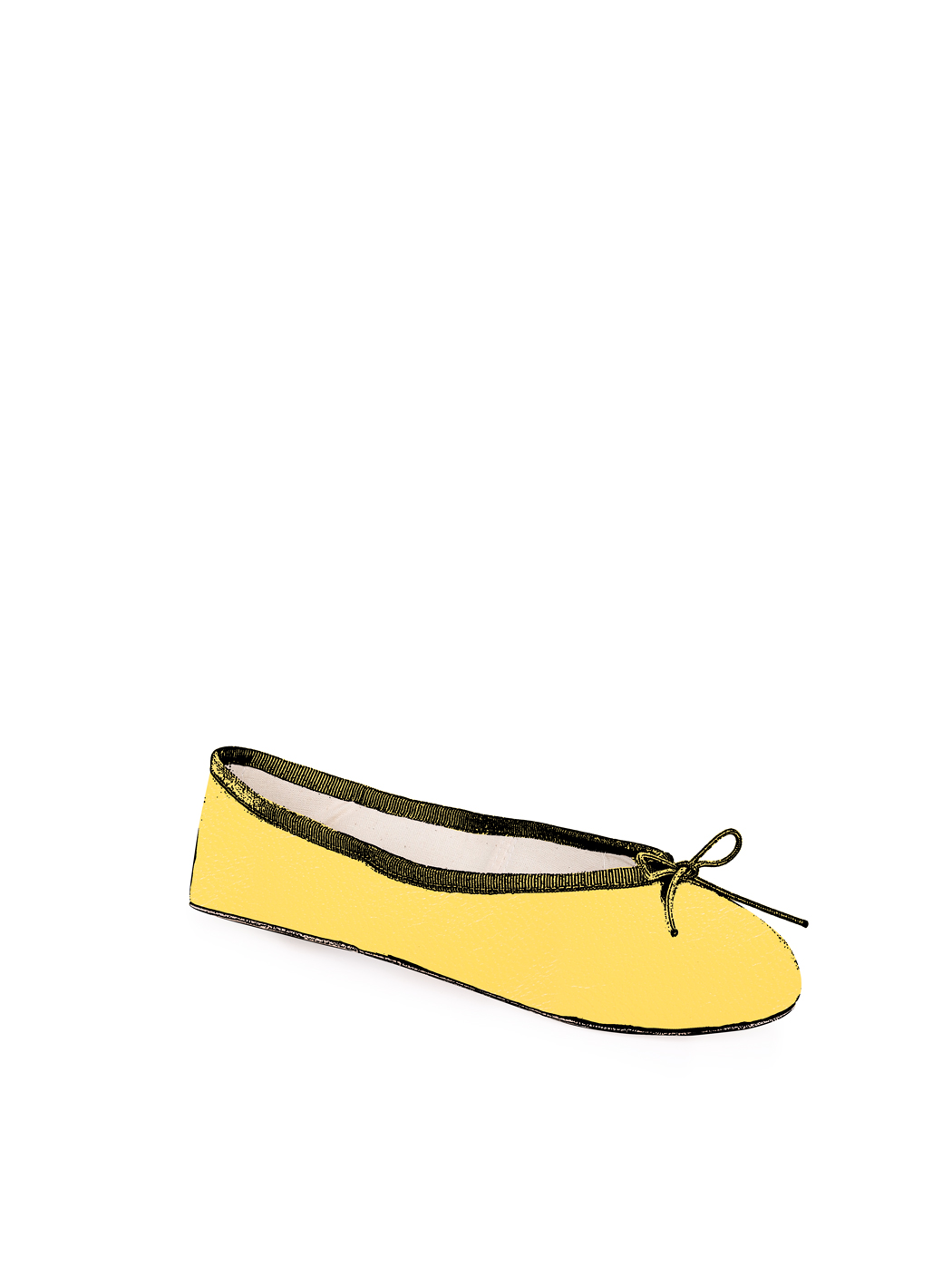 Ballerine Shoes Total Flat Yellow