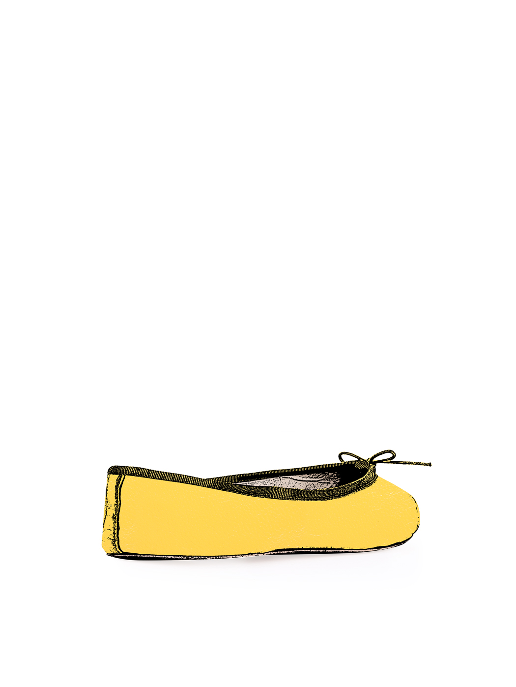 Ballerine Shoes Total Flat Yellow