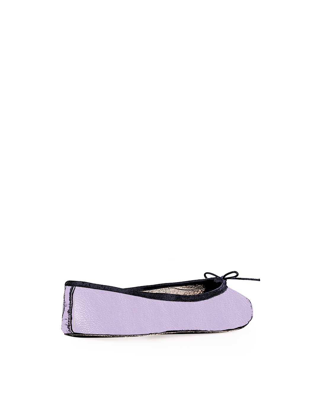 Ballerine Shoes Total Flat Light Purple