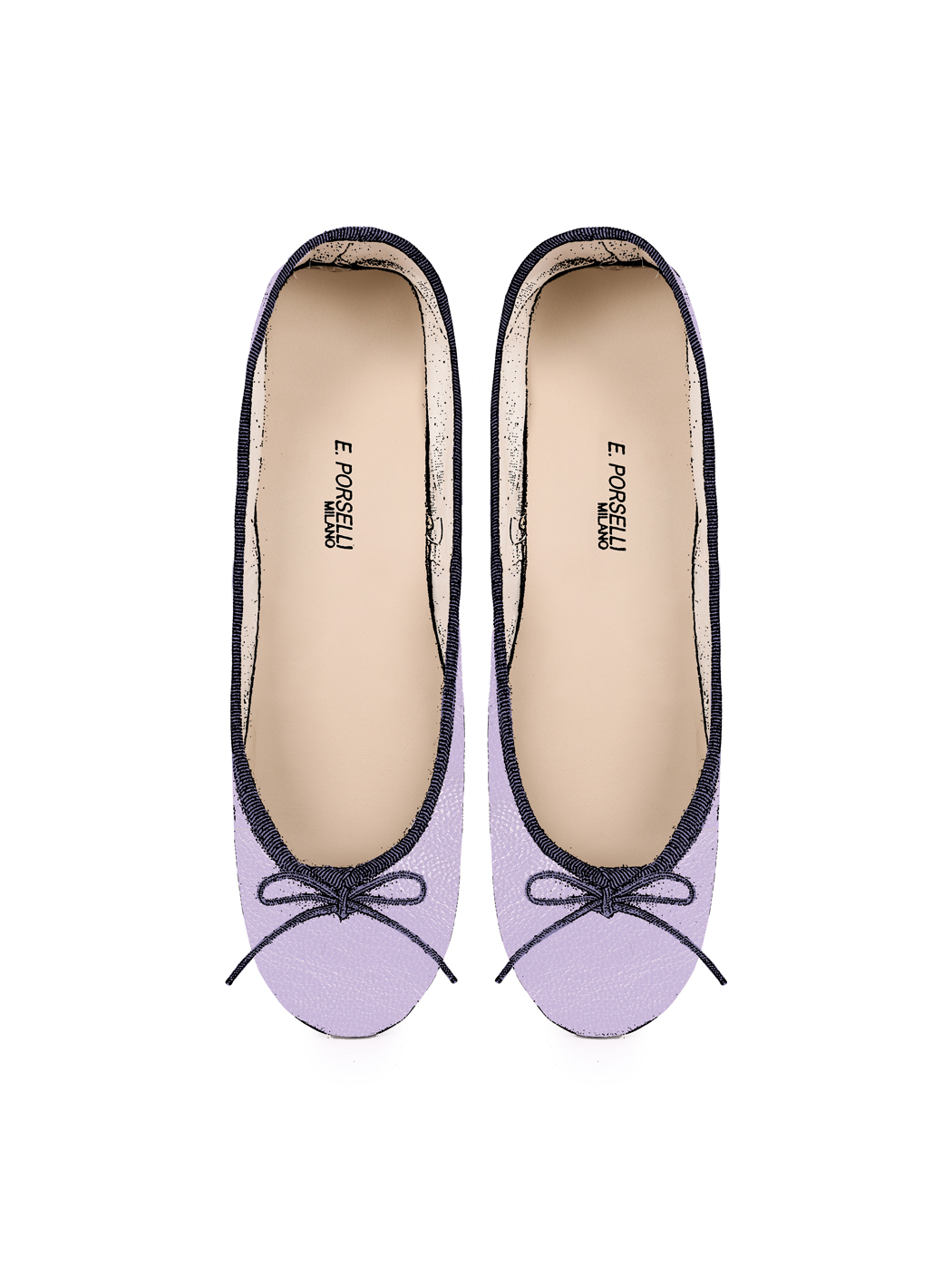 Ballerine Shoes Total Flat Light Purple