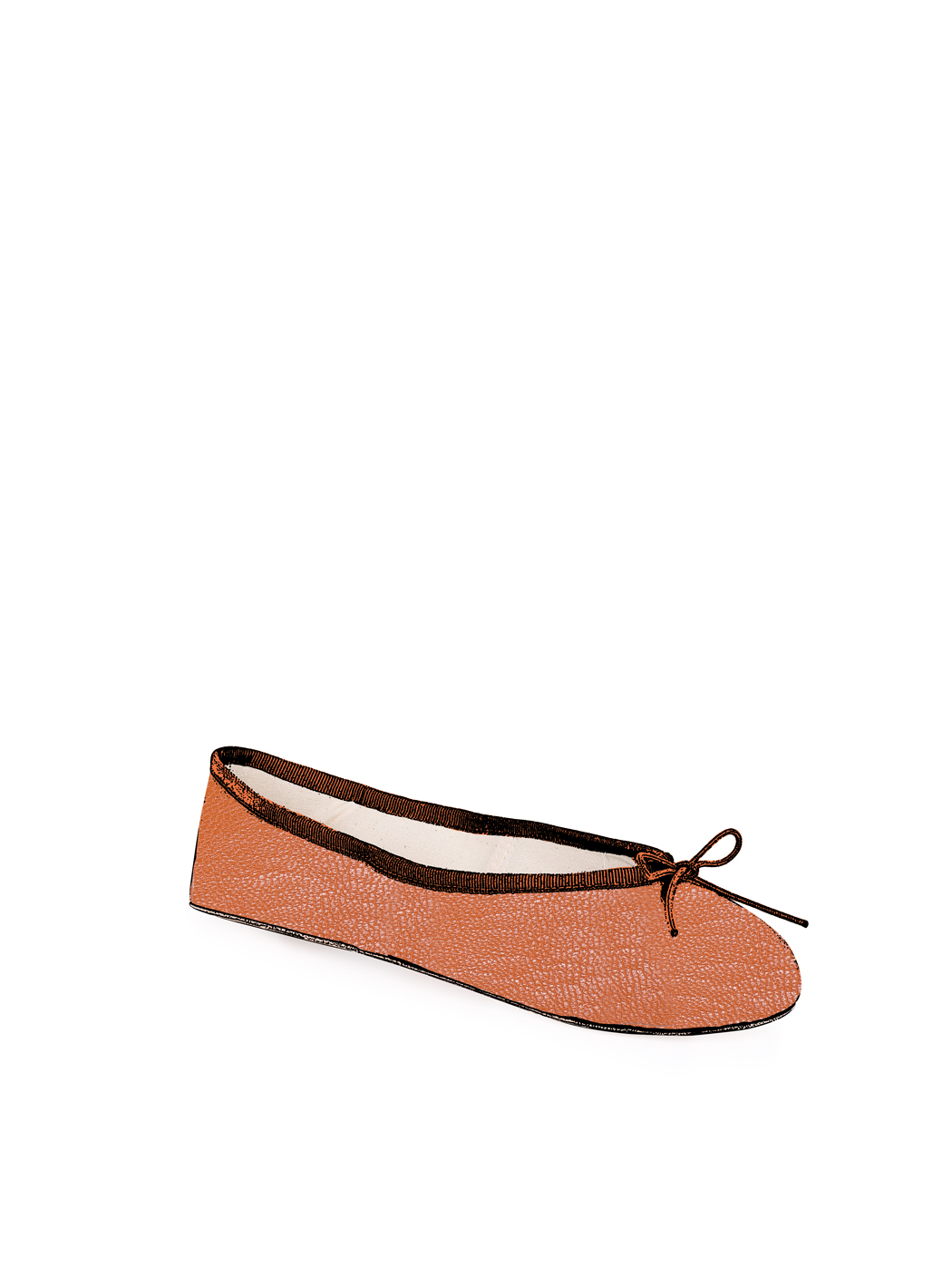 Ballerine Shoes Total Flat Rust
