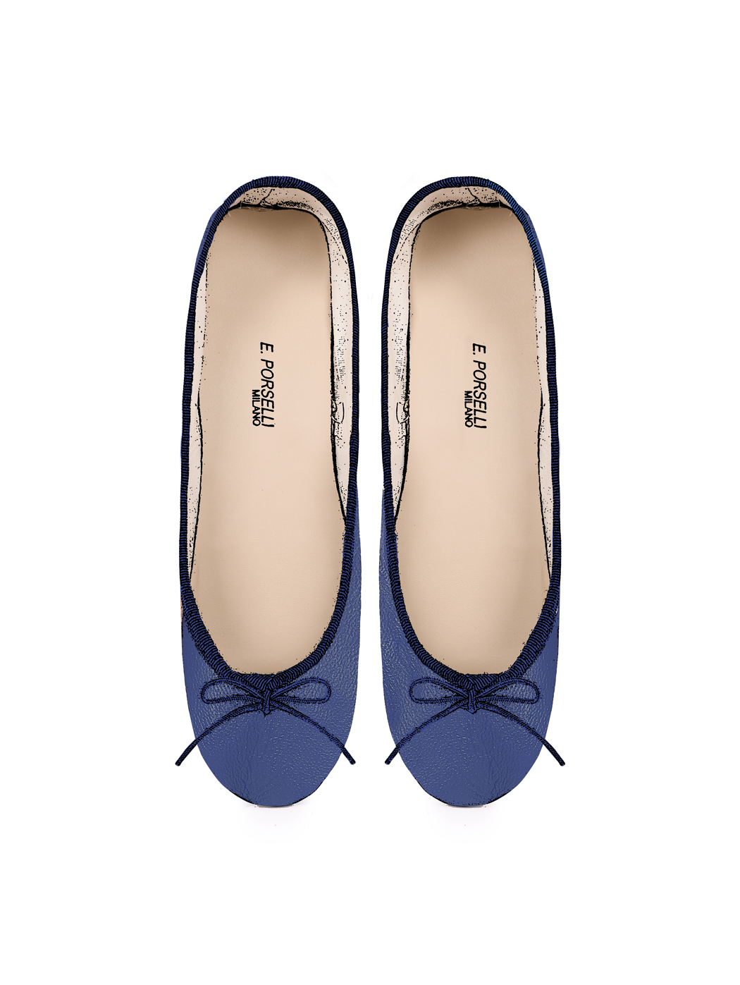 Ballerine Shoes Total Flat Navy Blue