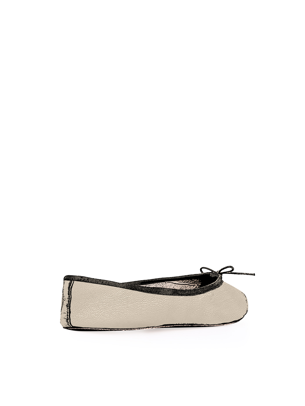 Ballerine Shoes Total Flat Beige