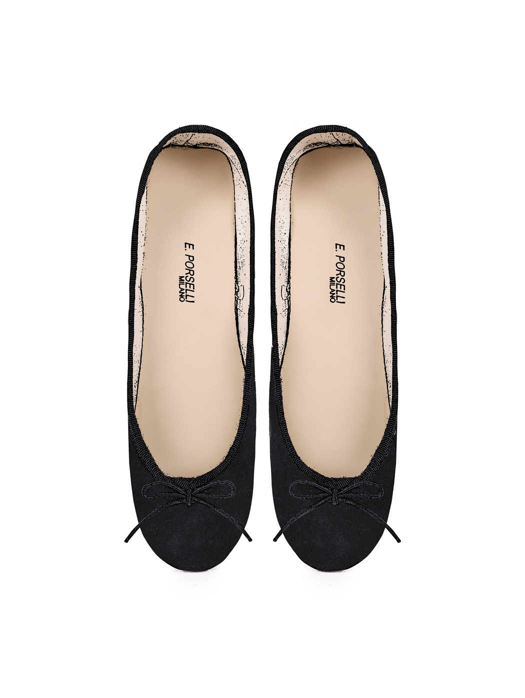 Ballerine SL Nero Scamosciato C01