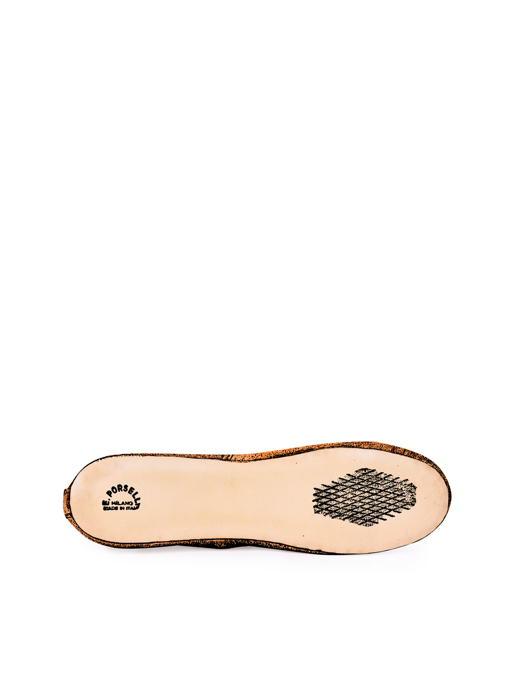 Ballerine Shoes Total Flat Orange Suede