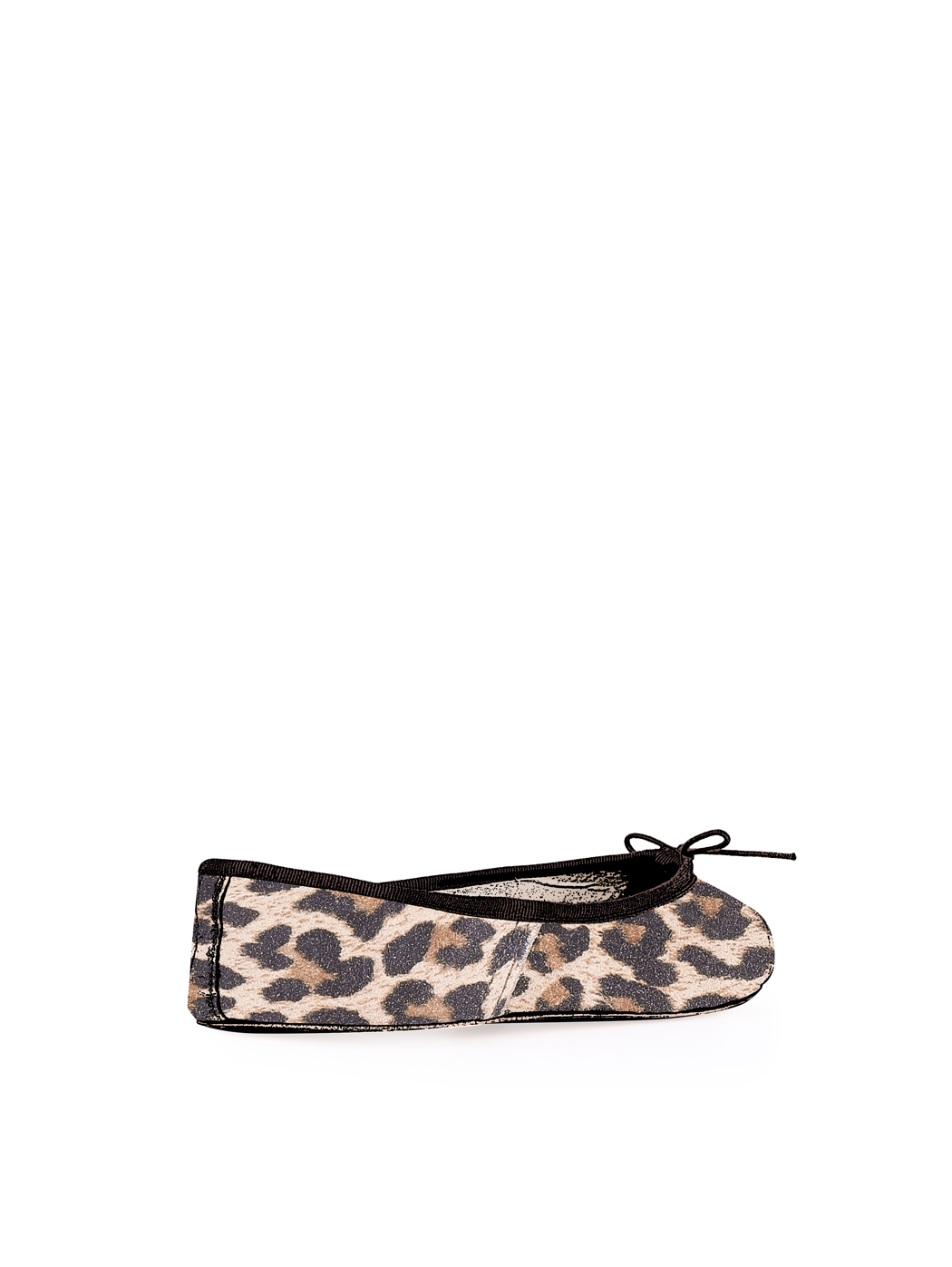 Ballerine Shoes Total Flat Leopard Suede