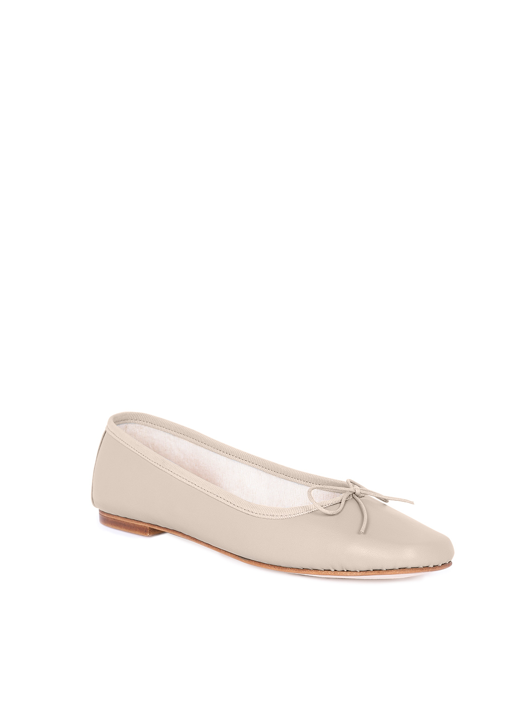 Ballerina Shoes - Beige Nappa Ivory
