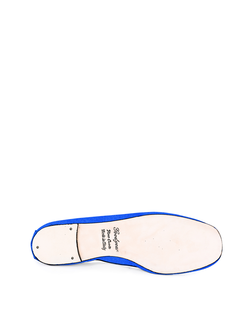 Ballet Flats Square-toe - Royal Blue Suede