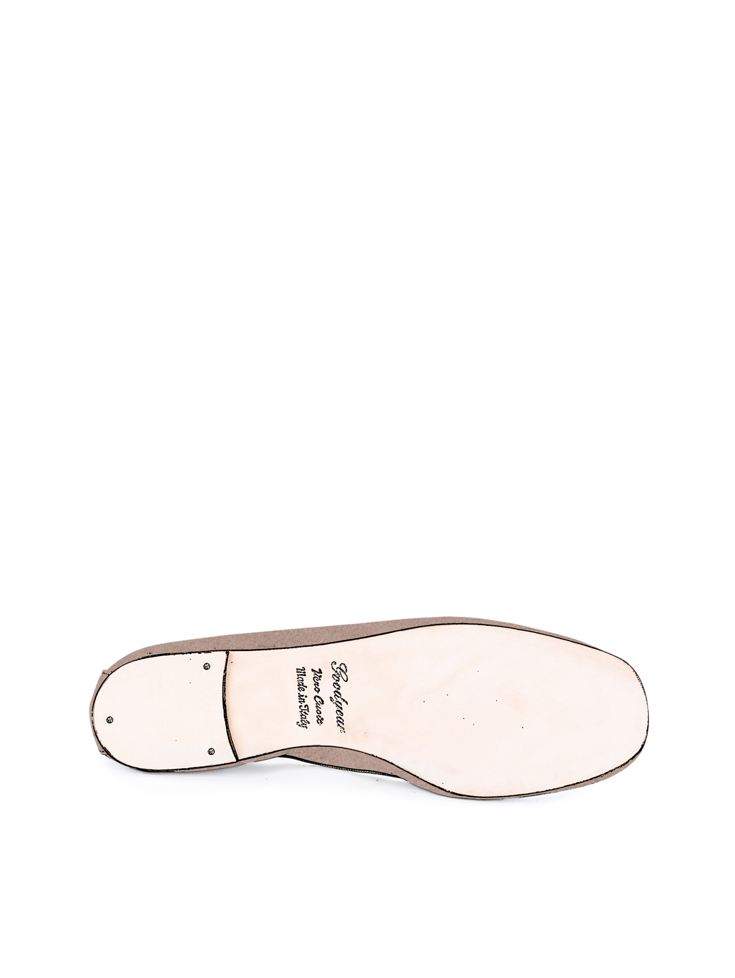 Ballet Flats Square-toe - Taupe Suede 