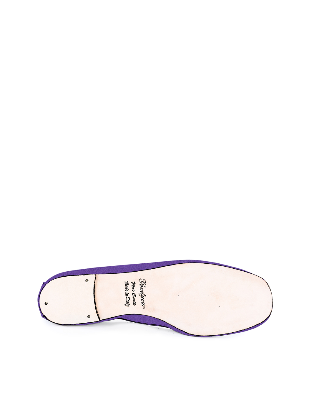 Ballet Flats Square-toe - Purple Suede 