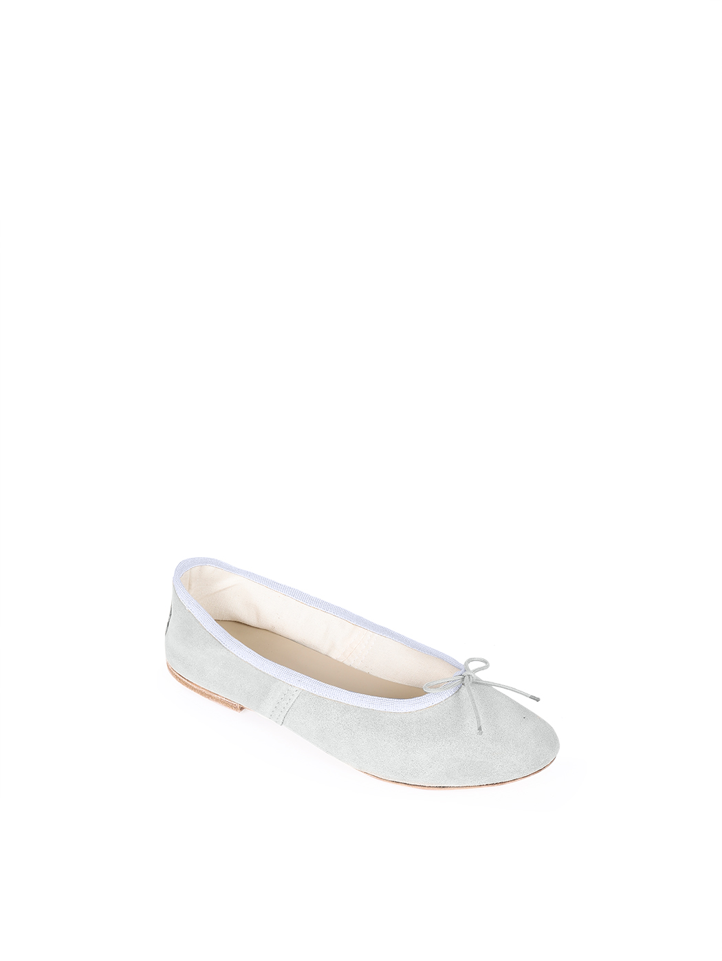 Ballerine DS Grigio Chiaro Scamosciato