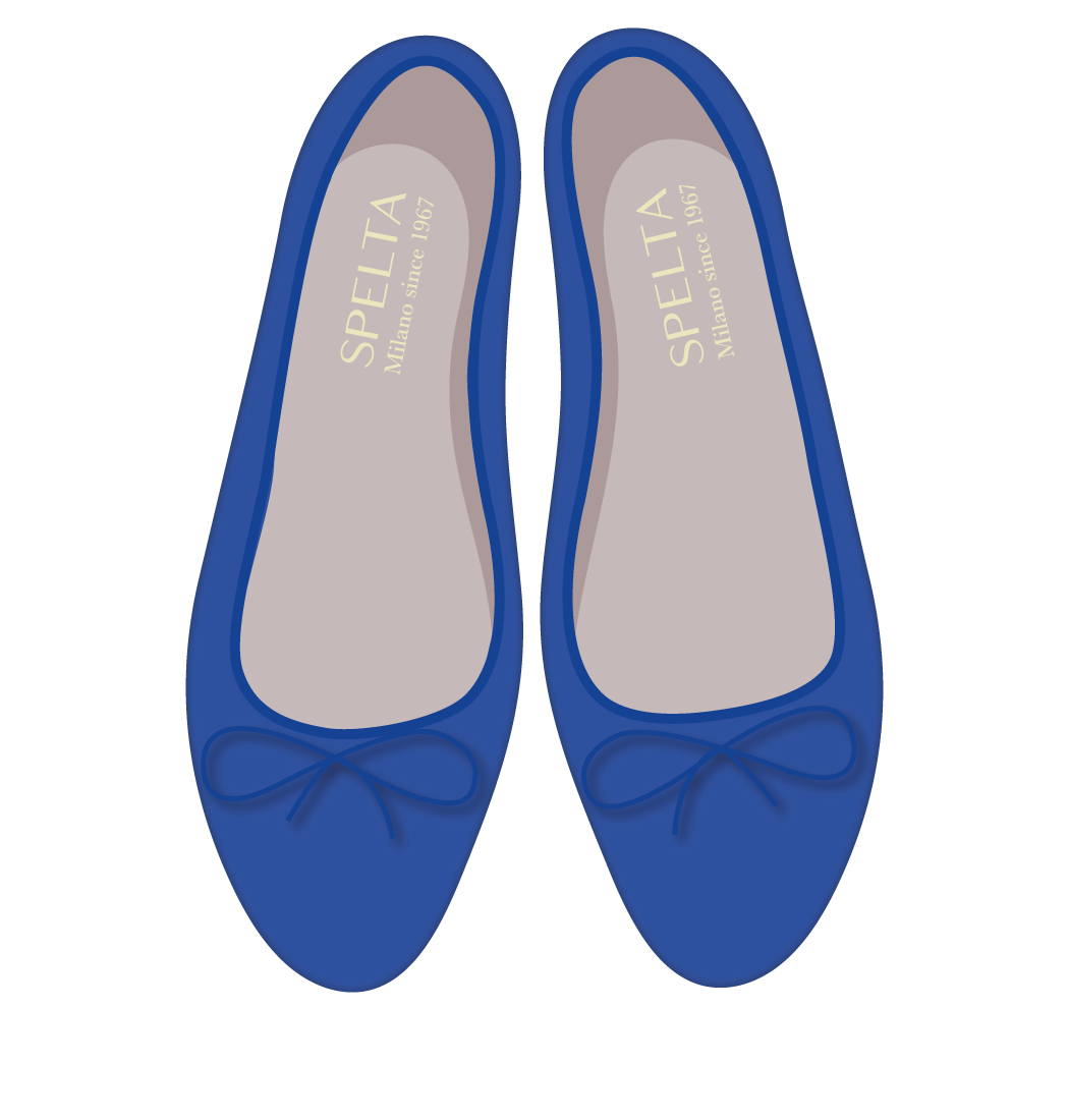 Ballet Flats - Bluette Suede